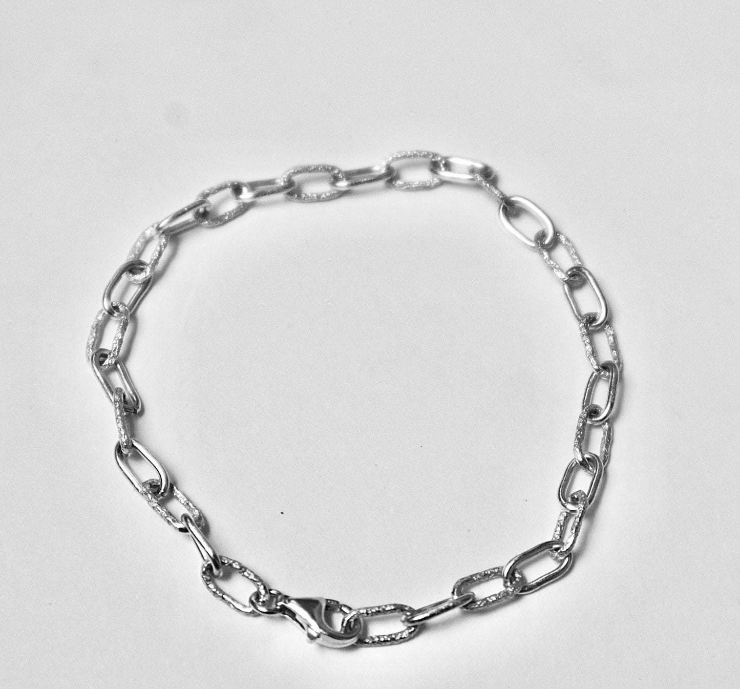 De Halfway Structure armband in zilver