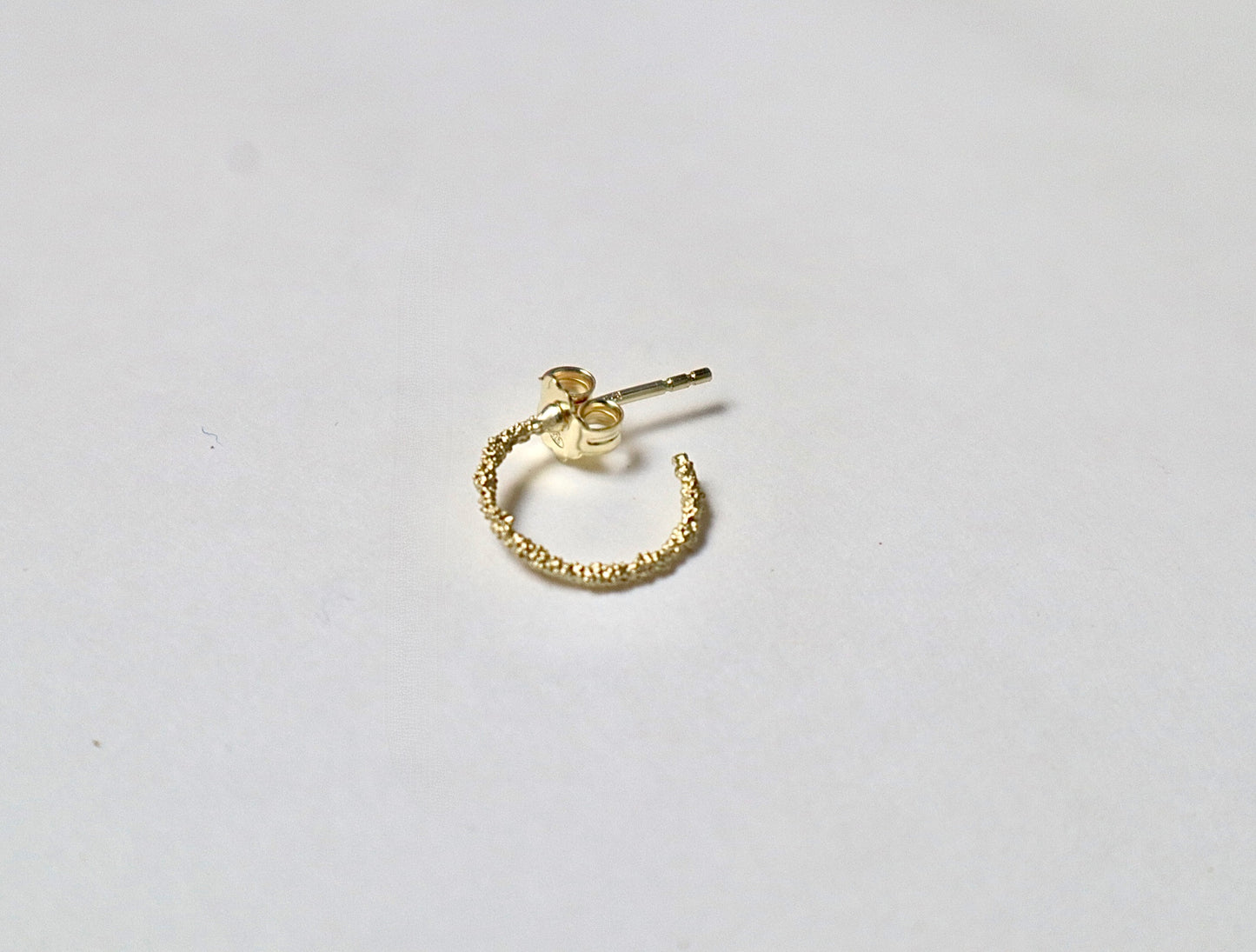 PRE ORDER | The Sandy Stud Hoop Gold