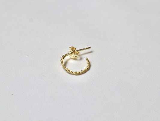 PRE ORDER | The Sandy Stud Hoop Gold